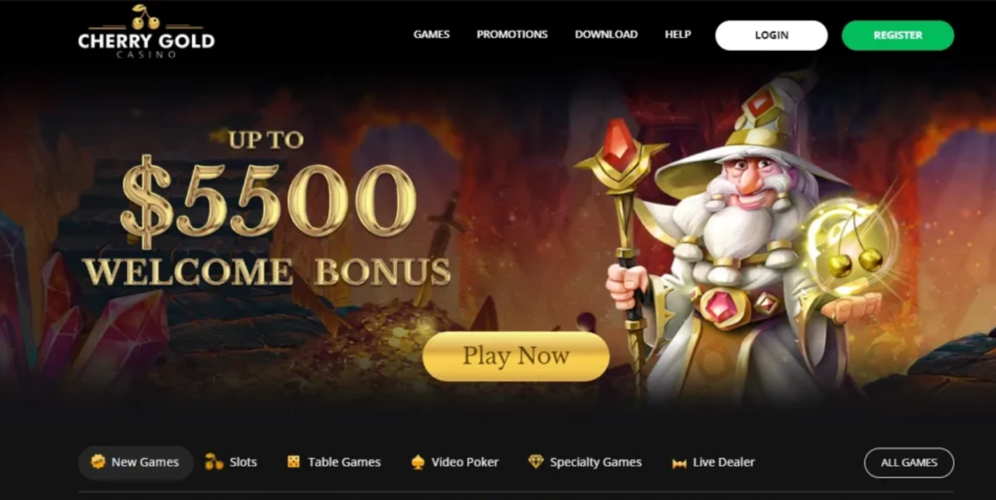 Cherry Gold Casino Bonus Codes 